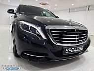 Mercedes Benz S320L R19 LED 2016 Black Rear Entertainment